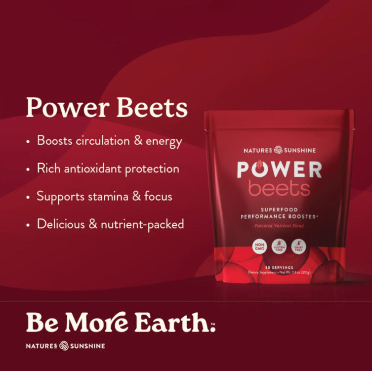 Nature’s Sunshine Power Beets – Superfood Performance Booster