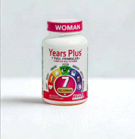 Years Plus Women’s Multivitamin – Supports Bone Health, Energy, and Hormonal Balance – 140 Capsules